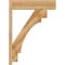 Ekena Millwork Merced Block Rough Sawn Outlooker, Western Red Cedar, 8"W x 32"D x 44"H OUT08X32X44MRC05RWR - alternate 4